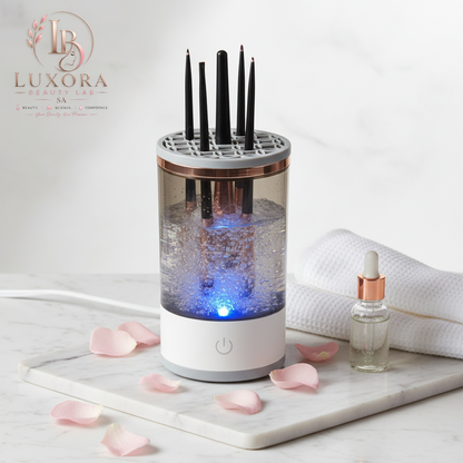 Luxora Beauty Lab SA™ Portable Electric Makeup Brush Cleaner