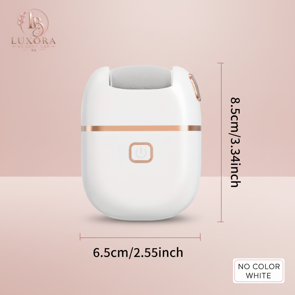 Luxora Beauty Lab™ Electric Foot Scrubber + 2 Replacement Heads