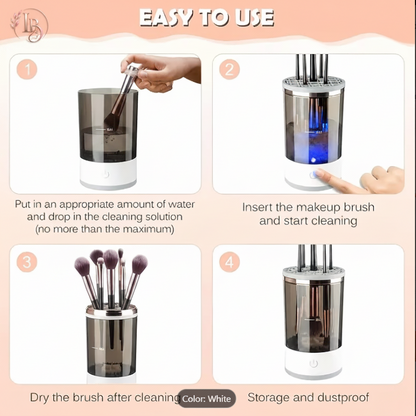 Luxora Beauty Lab SA™ Portable Electric Makeup Brush Cleaner