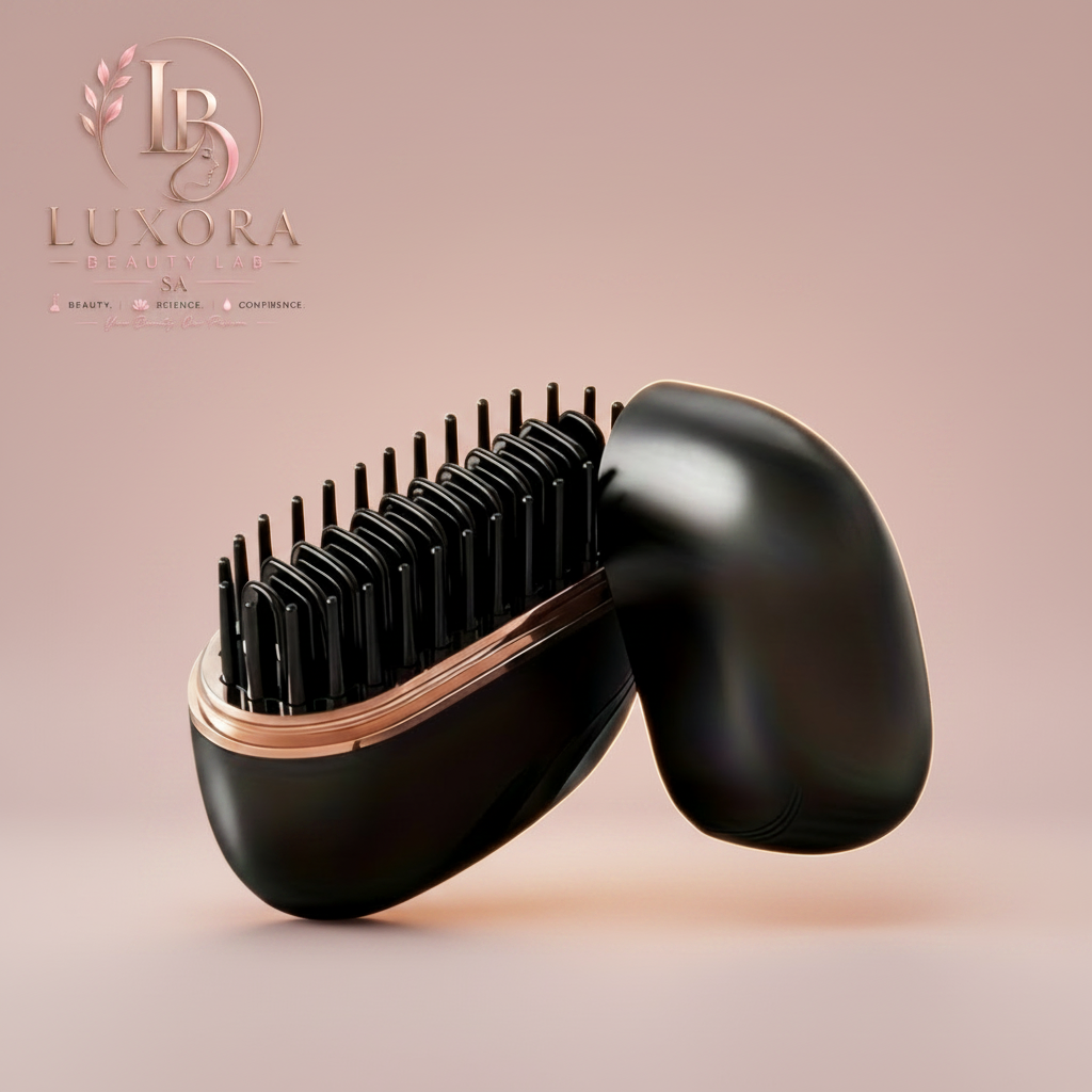 Luxora Beauty Lab SA™ | Tiny Tool, Big Hair — 2-in-1 Compact Brush