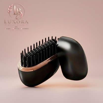 Luxora Beauty Lab SA™ | Tiny Tool, Big Hair — 2-in-1 Compact Brush
